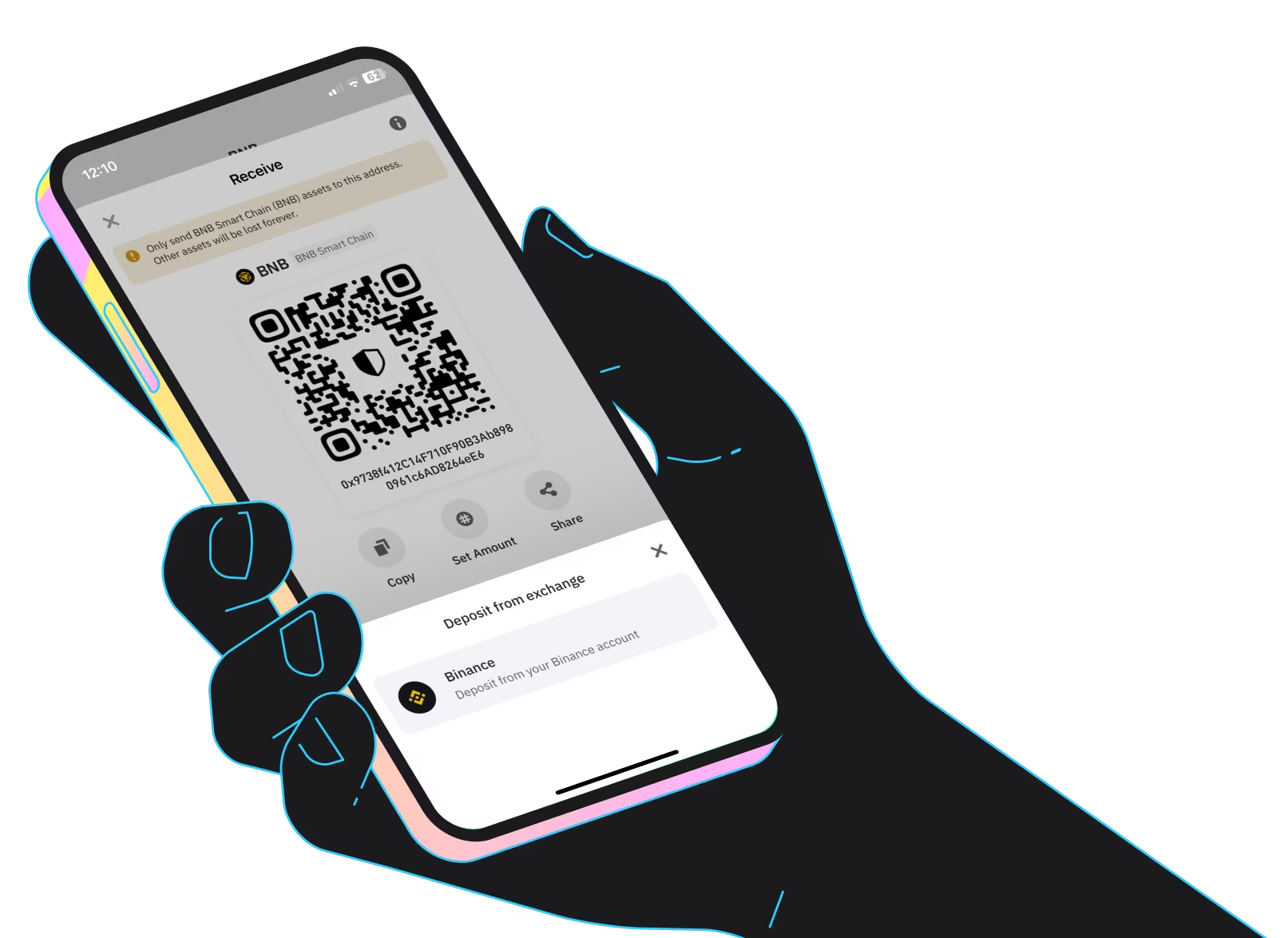 Mobile deposit screen